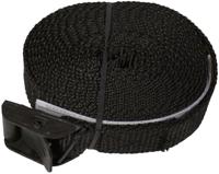 AUTOSTYLING SEEHASE zurrgurt "fasty " tension/handle strap fast black 300x2.5cm 400kg - thumbnail
