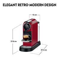Krups XN7415 CitiZ Nespresso-Machine Rood - thumbnail