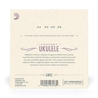 D&apos;Addario EJ87C Pro Arte Titanium snarenset voor concert ukelele - thumbnail