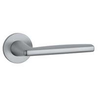 Aprile Massieve Deurkruk Luna Mat Chroom Op Rond Rozet - thumbnail