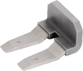 WAGO 285-450 Dwarsbrug Grijs 100 stuk(s)