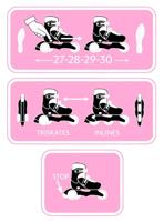 Inline Skates Stamp Roze (2 Stuks) - thumbnail