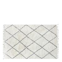 HKliving Amazigh Vloerkleed White - thumbnail