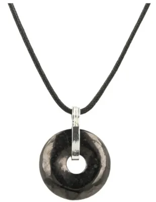 Edelsteen Donut Shungiet (30 mm) Edelsteen Donut Shungiet (30 mm)