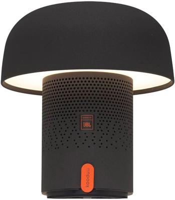 Kooduu Sensa Play dimbare tafellamp met JBL bluetooth speaker Antraciet