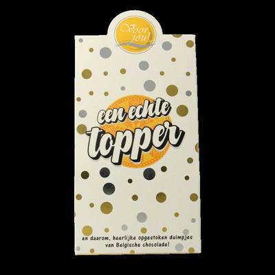 Voor Jou! Cadeau doos young duimpjes topper 100 Gram