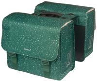 BASIL Dubbele fietstas flair mik 35 liter 15 x 35 x 31 cm (2x) - groen - thumbnail
