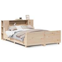 Bedframe zonder matras massief grenenhout 150x200 cm - thumbnail