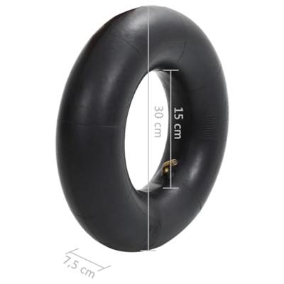 VidaXL Kruiwagenbinnenbanden 2 st 13x5.00-6 rubber VidaXL Kruiwagenbinnenbanden 2 st 13x5.00-6 rubber