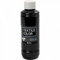 Creativ Company Dekkende textielverf - zwart, 250ml - thumbnail
