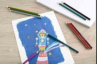 Eberhard Faber EF-514808 WK22 Kleurpotloden EFA Metallic 10 Stuks - thumbnail