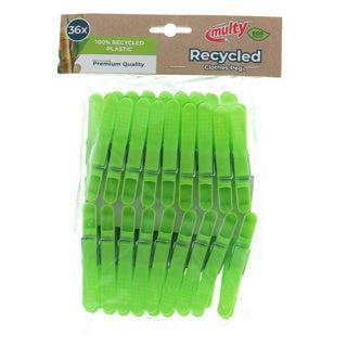 Multy Gerecyclede wasknijpers pak a 36st