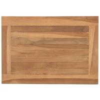 Salontafel Bruin 50 x 35 x 45 cm Massief teakhout - thumbnail