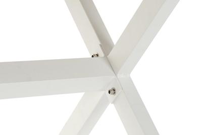 Eettafel DKD Home Decor Buitenkant Hars Aluminium 200 x 90 x 75 cm