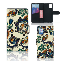 Wallet Case Samsung Galaxy A41 Barok Flower - thumbnail