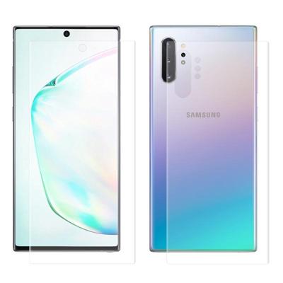 ENKAY Hat-Prins 0.1 mm 3D Full Screen Protector Explosiebestendige hydrogel film front + terug voor Galaxy Note10 + ENKAY Hat-Prins 0.1 mm 3D Full Screen Protector Explosiebestendige hydrogel film front + terug voor Galaxy Note10 +