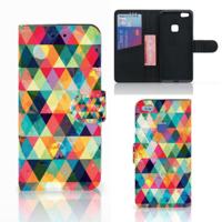 Huawei P10 Lite | Telefoon Hoesje | Geruit - thumbnail