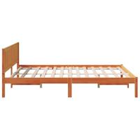 Bedframe Bruin 140 x 200 cm Massief grenenhout - thumbnail