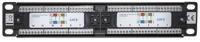 Intellinet 720748 12 poorten Netwerkpatchpaneel 254 mm (10) CAT 6 1 HE Meerdere kleuren - thumbnail