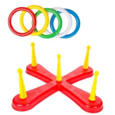 Toi-Toys Play out ringwerpspel bright met 5 ringen