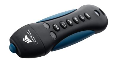 Corsair Padlock 3 64GB USB flash drive USB Type-A 3.2 Gen 1 (3.1 Gen 1) Zwart, Blauw
