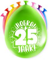 25 Jaar Ballonnen (8st) - thumbnail