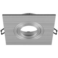 SLV InbouwringNew Tria 75 XL vierkant aluminium - zonder fitting - 1007636 - thumbnail