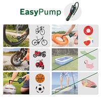 BOSCH Easypump 3.6V accu luchtpomp - voor het oppompen van banden (fiets, auto, motor) en ballen met fietstas 0603947002 - thumbnail