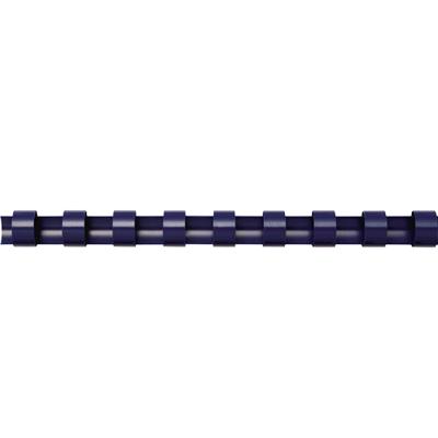 Fellowes bindruggen, pak van 100 stuks, 10 mm, blauw Fellowes bindruggen, pak van 100 stuks, 10 mm, blauw