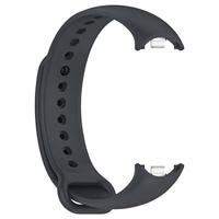 Siliconen bandje - Donkergrijs - Xiaomi Smart Band 8 & 9 - thumbnail