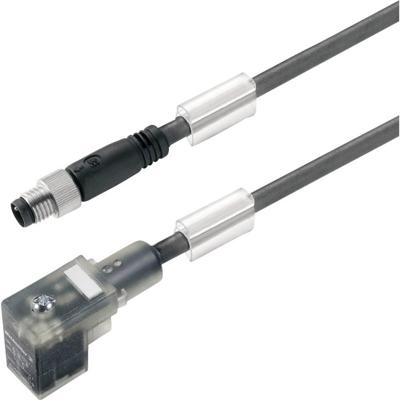 Weidmüller 1916700250 Sensor/actuator connector, geassembleerd M8 Aantal polen (sensoren): 3 Stekker, recht 2.50 m 1 stuk(s)