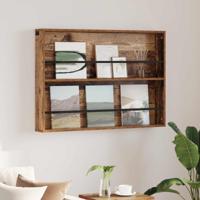 Tijdschrift Rek met plank Oudhout 100 x 12 x 70 cm Bewerkt hout - thumbnail