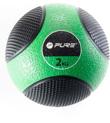 Pure2Improve - medicine ball - medicijnbal - 2kg - groen