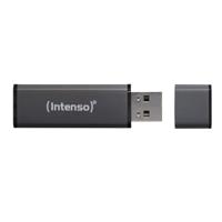 USB stick INTENSO ALU LINE 16 GB Antraciet 16 GB USB stick - thumbnail
