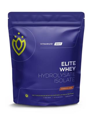 Elite whey 50% hydrolysate/50% isolate chocolade 990 Gram