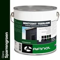 Afinol Houtcoat Teerlook Glans Sparrengroen 2,5 liter - thumbnail