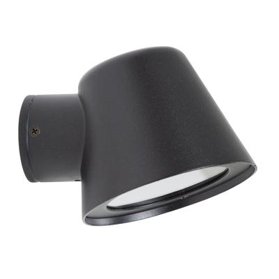 Vita Cup Muurlamp Mat Zwart met Lichtsensor LED