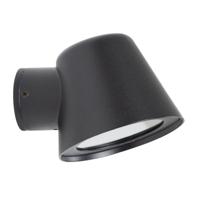 Vita Cup Muurlamp Mat Zwart met Lichtsensor LED - thumbnail