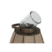 Kaarshouder Home ESPRIT Natuurlijk Jute Bamboe 41,5 x 41,5 x 57 cm - thumbnail