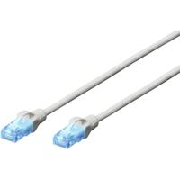 Simpletek DK-1512-100 RJ45 Netwerkkabel, patchkabel CAT 5e U/UTP 10.00 m Grijs 1 stuk(s) - thumbnail