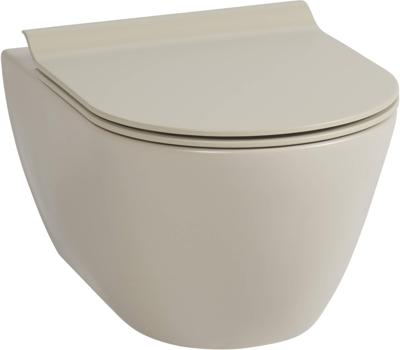 Ben Segno 2.0 hangtoilet Xtra glaze+ Free flush mat beige