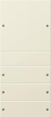 GIRA 218401 lichtschakelaar Metaal Crème