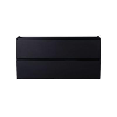 Wastafelmeubel Aqua Splash Maia Onderkast Zonder Topblad 120 cm 2 Laden + Uitsparingen Mat Zwart Aqua Splash Wastafelmeubel Aqua Splash Maia Onderkast Zonder Topblad 120 cm 2 Laden + Uitsparingen Mat Zwart Aqua Splash