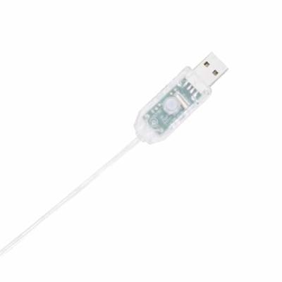 VidaXL Led-kerstboom 80 leds warm wit 120 cm