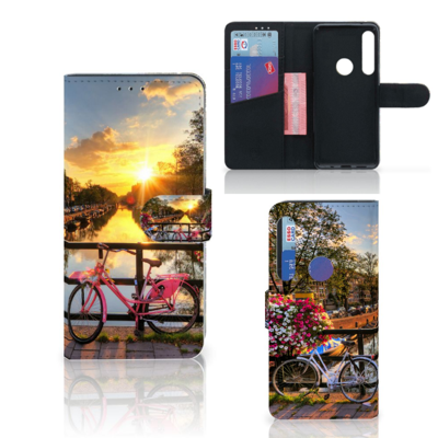 Motorola One Action | Flip Cover | Amsterdamse Grachten Motorola One Action | Flip Cover | Amsterdamse Grachten