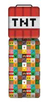 Minecraft slaapzak met opblaasbed groen 62 x 150 x 20 cm - polyester - thumbnail