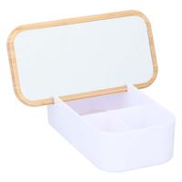 Make-up Opberger met Spiegel, 25cm - thumbnail