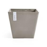 Ecopots Rotterdam kunststof bloempot Taupe - Ø 27,7 cm - thumbnail