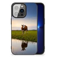 iPhone 13 Pro Dierenprint Telefoonhoesje Koe - thumbnail