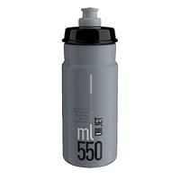 ELITE bidon "jet plus" bottle jet plus 550ml clear/grey - thumbnail